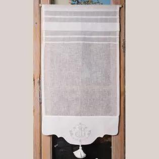 Brise Bise ambiance Charme Broderie Grise