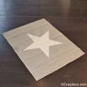 tapis pappelina étoile grise