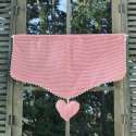Valance Cantonniere rouge vichy