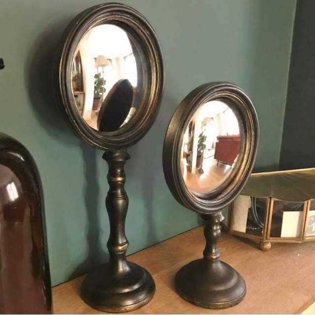 Duo de Miroirs Sorcière sur pieds