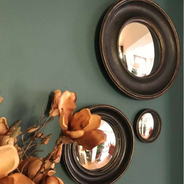 Les Miroirs Sorcière bois noir tailles au choix