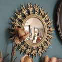 Miroir Soleil Baroque Doré