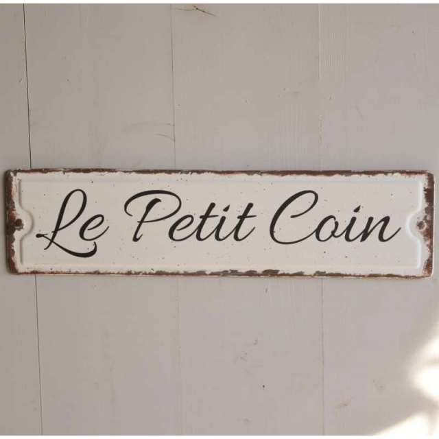 Plaque de Porte Petit coin Style Rétro vintage
