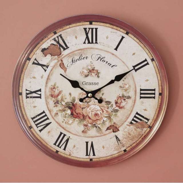 Horloge Style shabby-chic Romantique