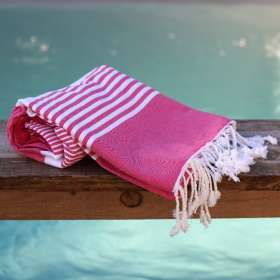 Fouta Grande Taille Rayures 2x2m