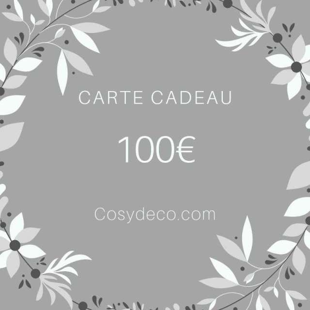 100€ Carte Cadeau Cosy Déco 