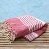 Fouta Grande Taille Rose