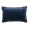 Coussin Velours Marine Fara Vivaraise