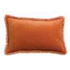 Coussin Velours Ambre 30x50 cm