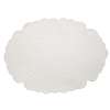 Set de Table Blanc Mariclo Boutis forme ovale
