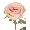 Longue Tige de Rosier Artificielle Rose Pastel Shabby Chic