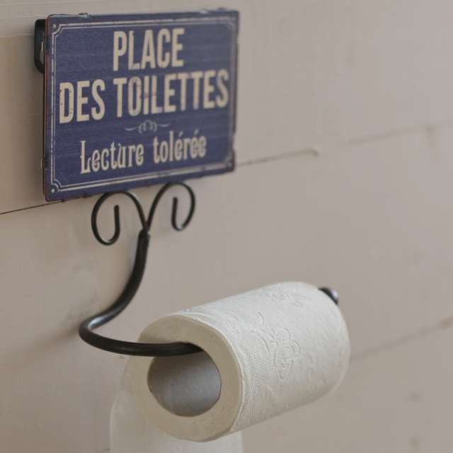 Achat Dérouleur Papier WC décor de Charme en fonte