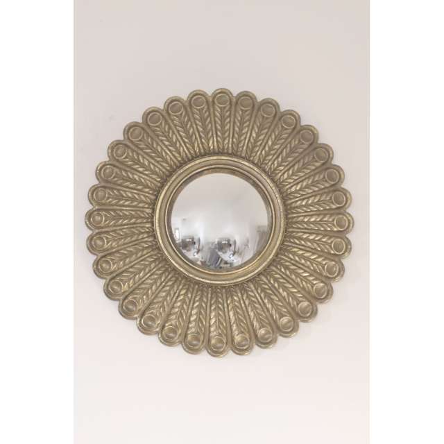 Miroir Soleil Convexe Ambiance Déco Cabinet de Curiosités Chehoma