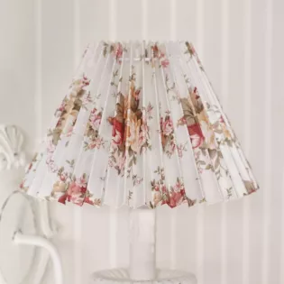 Abat-jour En Tissu Rétro Avec Pompons - Housse De Lampe Décorative 31x32 Cm - Pour Salon, Chambre - Lumière Douce Et Protection Des Yeux