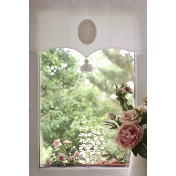 Cantonnière sur-mesure Broderie