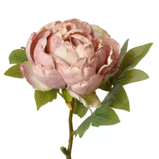 pivoine artificielle rose Shabby