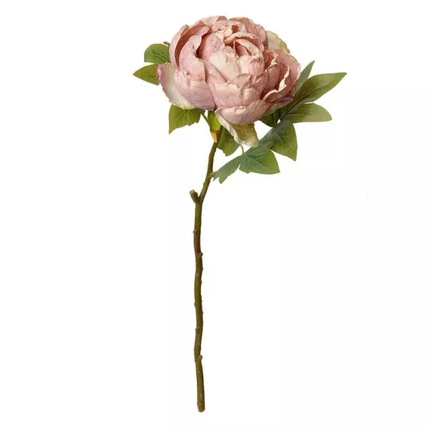 pivoine artificielle rose Shabby
