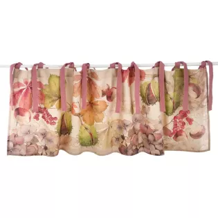 Valance Décoration Cuisine Blanc Mariclo