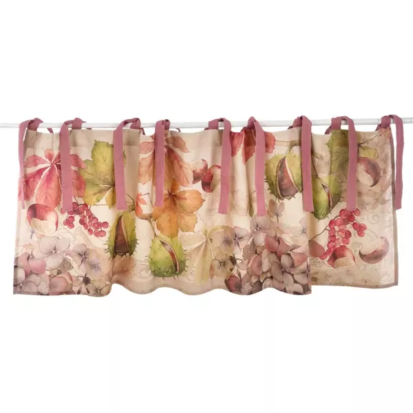 Valance Décoration Cuisine Blanc Mariclo
