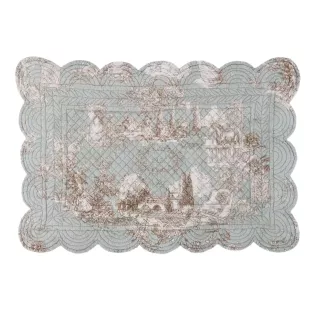 Les 6 Sets de Table Shabby-Chic Toile de Jouy pour la Maison ou la Jardin