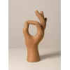 Objet Déco, la Main en céramique Terracotta Cosy Chic de la Maison Chehoma