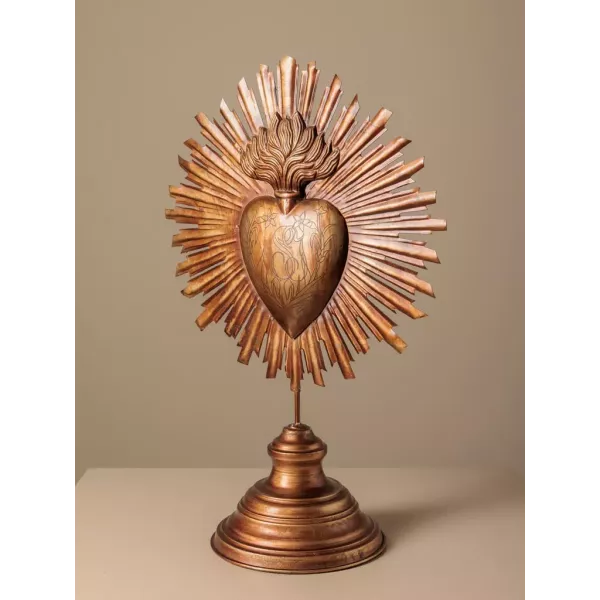 Grand Coeur Ex-Voto à poser Maison Cabinet de Curiosité