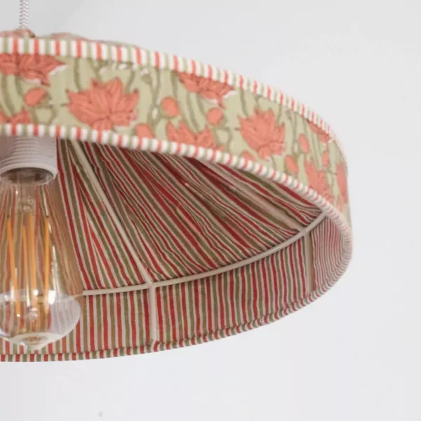 Abat-jour Lustre Suspension Déco de charme fleuri