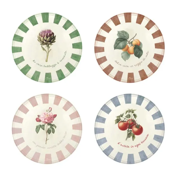 Sets de Table Lavable Ronds 100% Vinyle