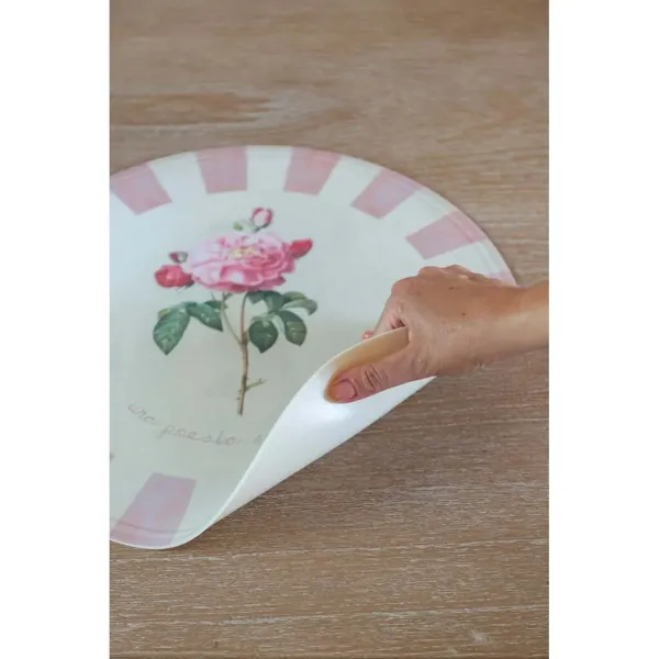 Sets de Table Lavable Ronds 100% Vinyle