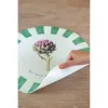 les 4 Sets de Table Lavable Ronds 100% Vinyle Blanc Mariclo