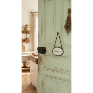 Plaque de Porte Cuisine brocante
