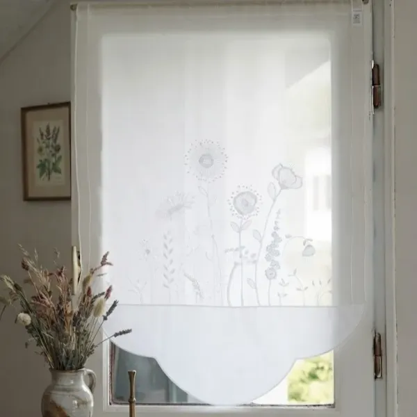 Brise vue fenêtre Décor Fleurs Cosy