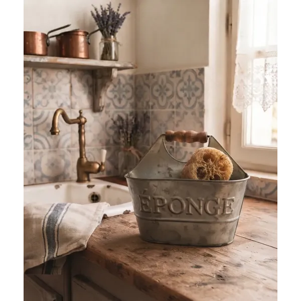Porte-éponge Cuisine rétro