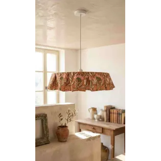 Abat-Jour Lustre Fleuri Style Charme Cosy | Cosy Déco