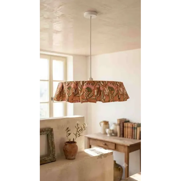 Abat-Jour Lustre Fleuri Style Charme Cosy | Cosy Déco