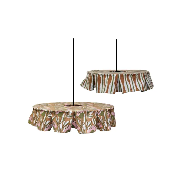 Abat-Jour Lustre Fleuri Style Charme Cosy | Cosy Déco