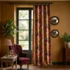 Rideau Velours Fleuri Style Anglais, Esprit Maison Cosy Chic