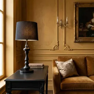 Grande Lampe Chehoma Noire