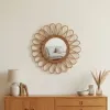 Miroir rotin Esprit Bohème Naturel