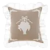 Coussin Blanc Mariclo Shabby