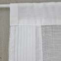Brise-Bise Lin et coton Blanc 