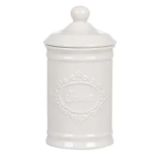 Pot à coton Ambiance Romantique Blanc Mariclo