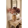 Hortensia violet aux couleurs de l'automne