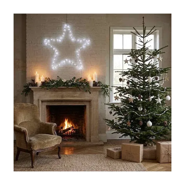 Grande Étoile Lumineuse de Noël Mathilde M