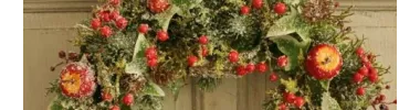 Couronne de porte Noël