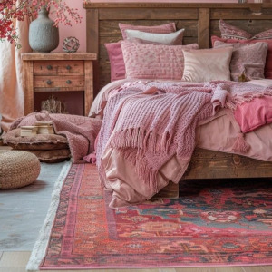 Oser le rose dans la maison pour une déco douce et intemporelle